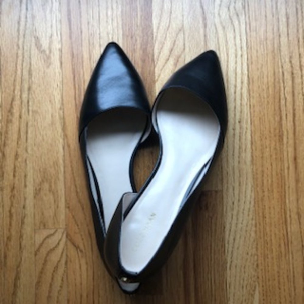 Cole Haan leather d'orsay flats